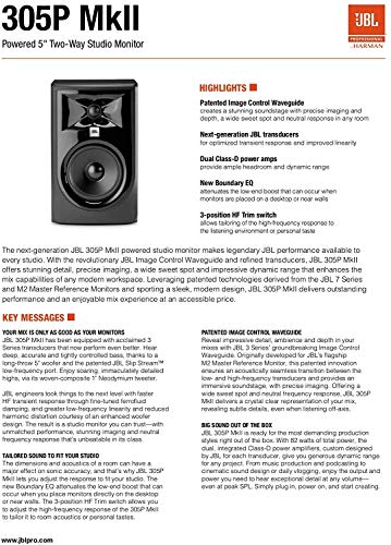 JBL Professional Desktop Reference Monitors