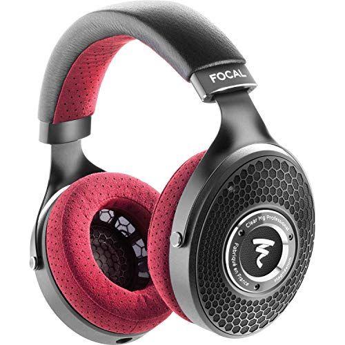 Focal Clear Pro MG Professional Open-Back Headphones with Memory Foam Earpads, Multiple Cables and Rigid Carrying Case