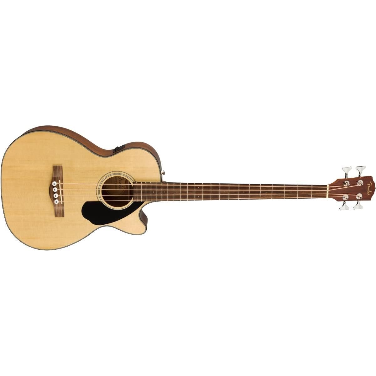 Fender CB-60SCE Acoustic Bass, with 2-Year Warranty Natural, Laurel Fingerboard