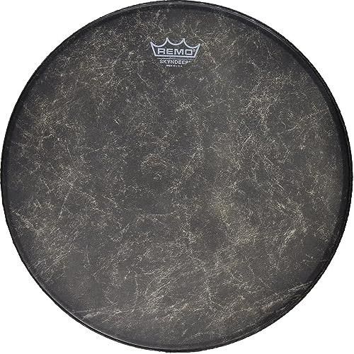 Remo Drumhead, M2 Type, SKYNDEEP, Black FIBERSKYN Graphic, 14