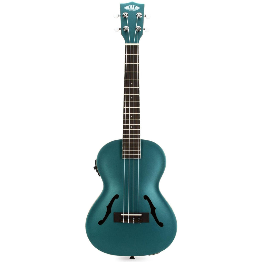 Kala Brand Music Co., 4-String Ukulele, Green, Tenor (KA-JTE-BKGN)