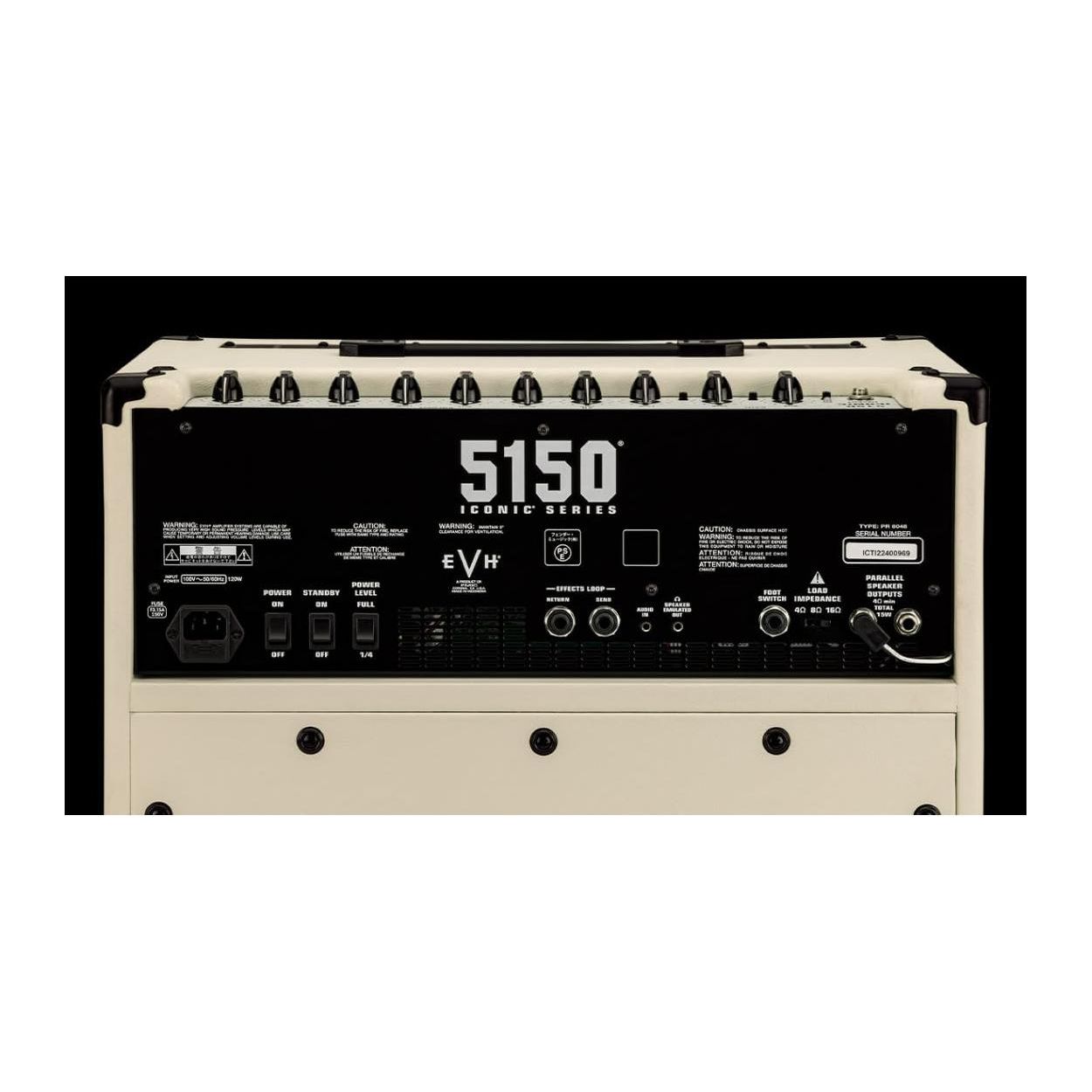 EVH 5150 Iconic Series 15-watt 1 x 10-inch Tube Combo Amp - Ivory