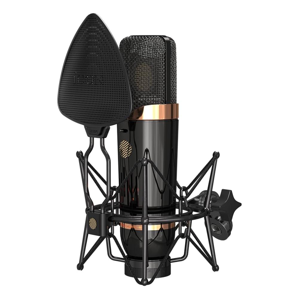 iCON Pro Audio Space 67 Tube Mic with Shock Mount - Large Diaphragm Condenser Mic