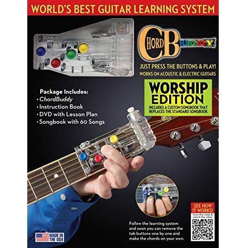 Chord Buddy 124638 Guitar Learning System, Worship Edition