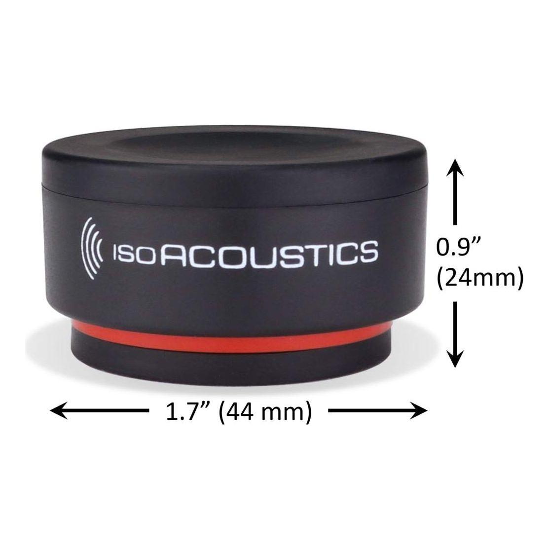 IsoAcoustics Iso-Puck Series Acoustic Isolators (Iso-Puck Mini, 6 lbs max/Unit, 16-Pack)