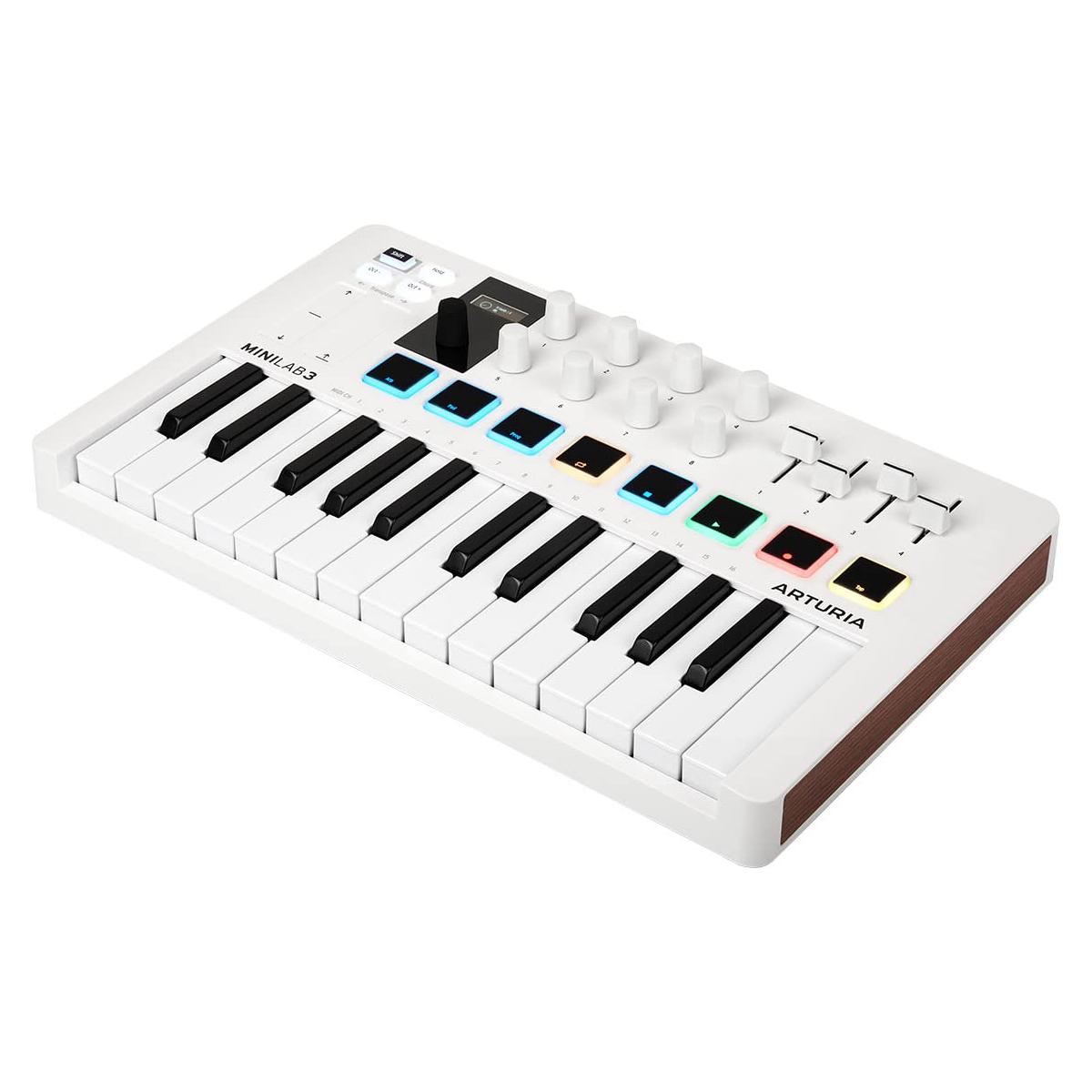 Arturia MIDI Keyboard Controller MiniLab 3 White