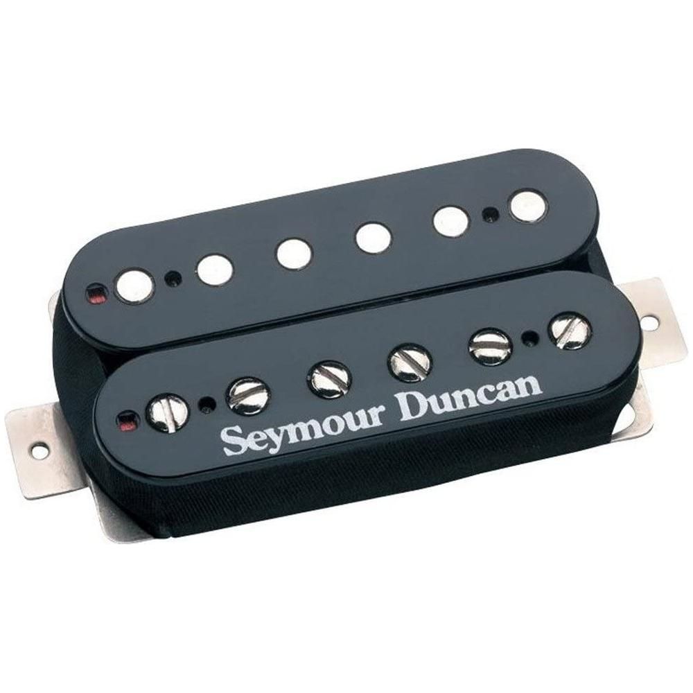 Seymour Duncan JB Model Versatile High Output Humbucker Black Pickup Bundle w/ 12x Guitar Picks, and Liquid Audio Polishing Cloth 11102-13-B