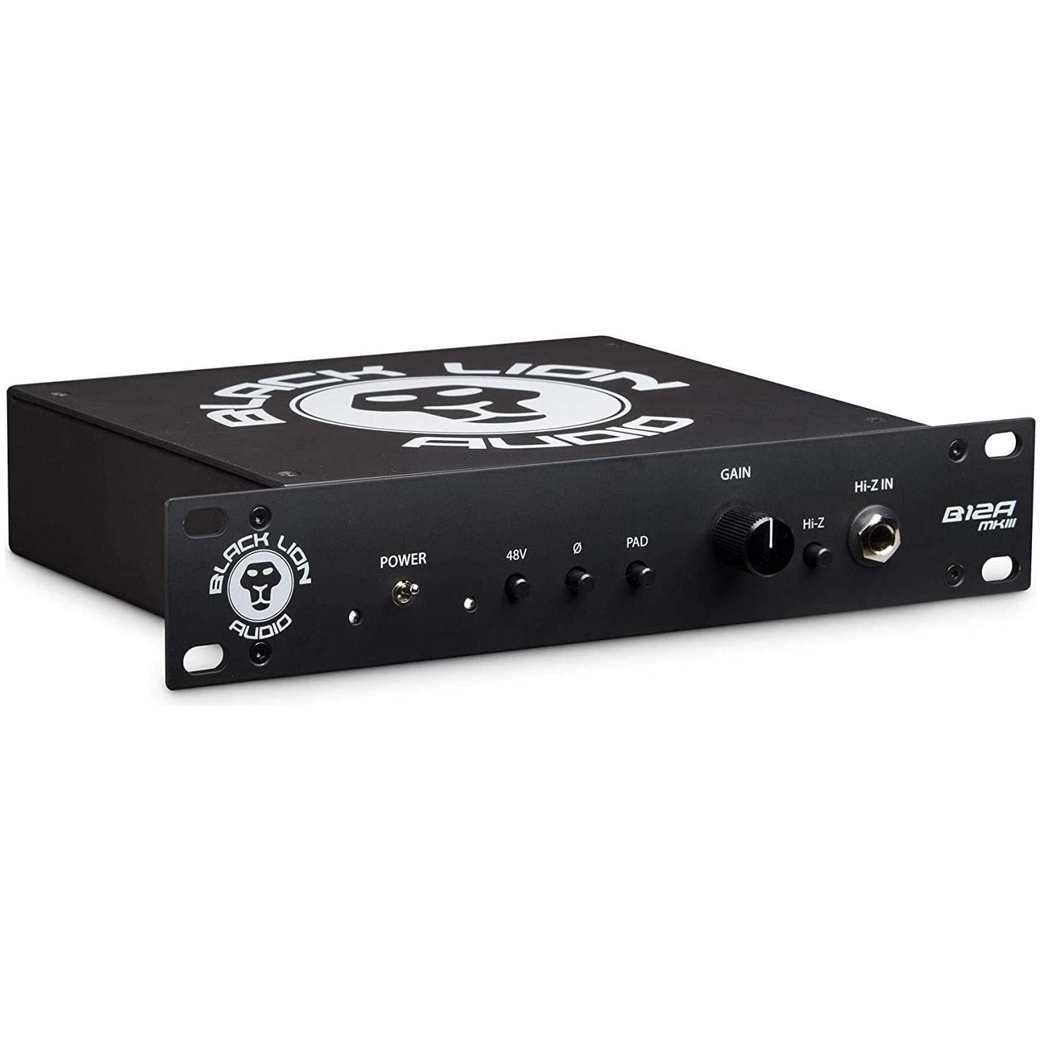 Black Lion Audio B12A MKIII Half-Rack American-Styled Preamp