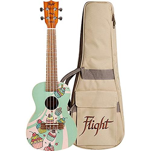 Flight, 4-String Cupcake Concert Ukulele, AUC-33