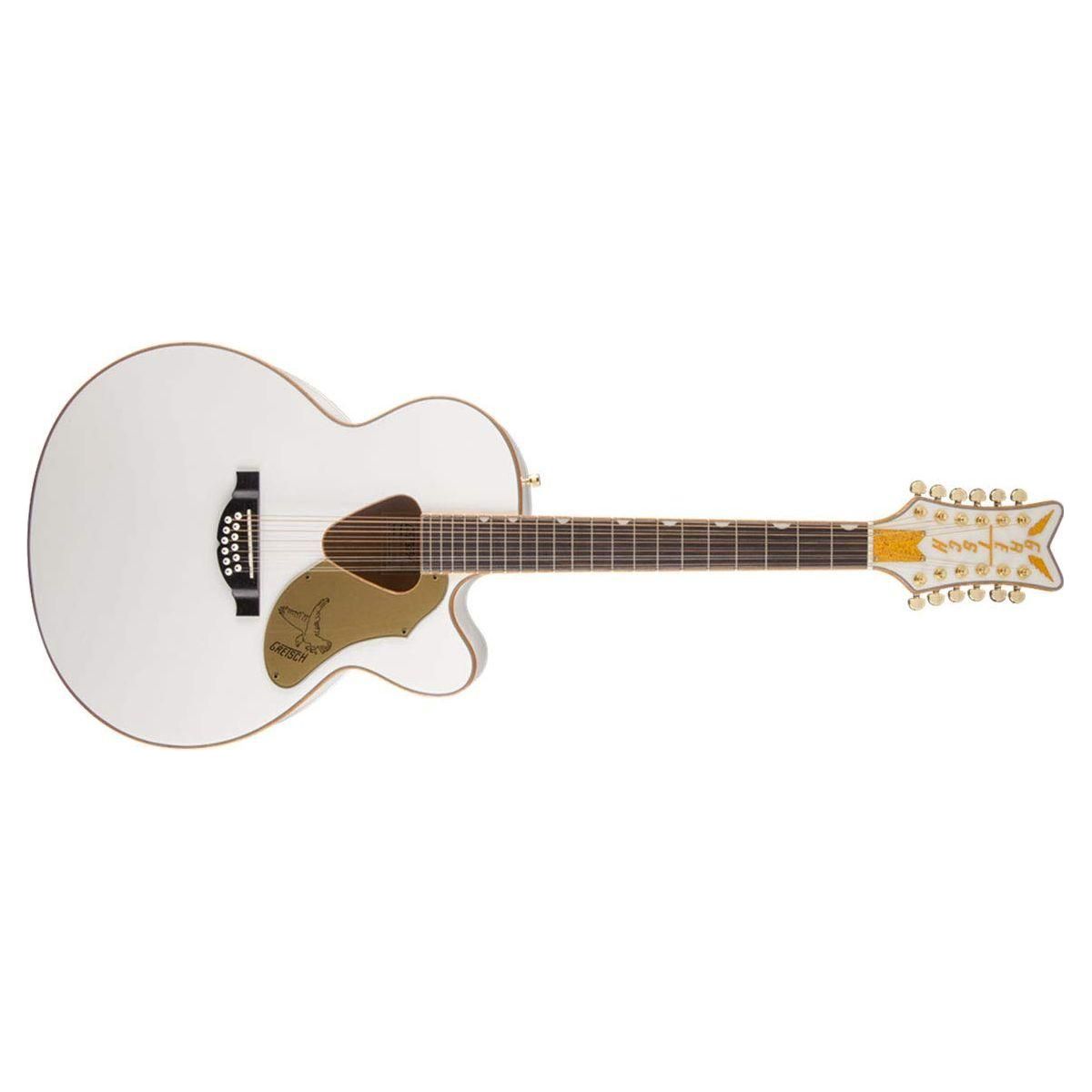 Gretsch G5022CWFE-12 Rancher Falcon White 12-String Acoustic-Electric Guitar