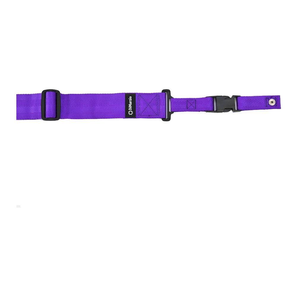 DiMarzio 2" Nylon ClipLock Guitar Strap Purple