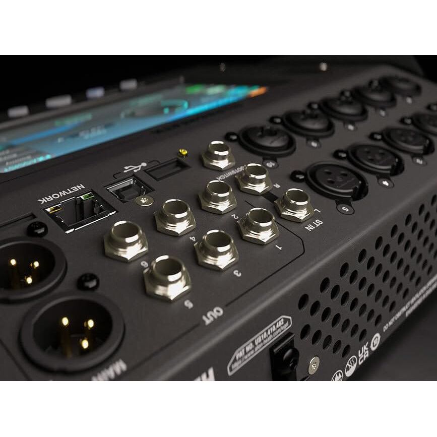 Allen & Heath CQ-18T Digital Mixer with 7" Touchscreen WiFi and Bluetooth Connectivity