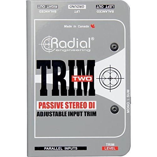 Radial Trim-Two Stereo DI with Level Control