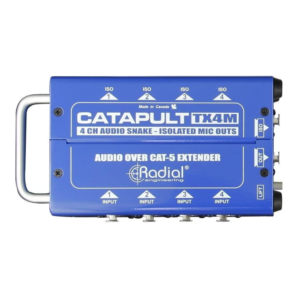 Radial Engineering Catapult TX4M Cat5 Audio Receiver 2 day delivery