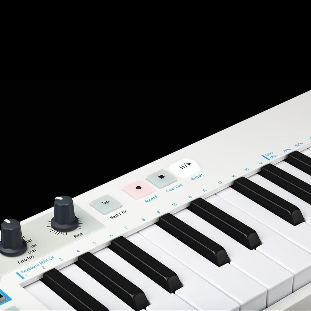 Arturia KeyStep 32-Key Controller & Sequencer Bundle w/Pig Hog 4-Pack Mono Patch Cables & Liquid Audio Polishing Cloth