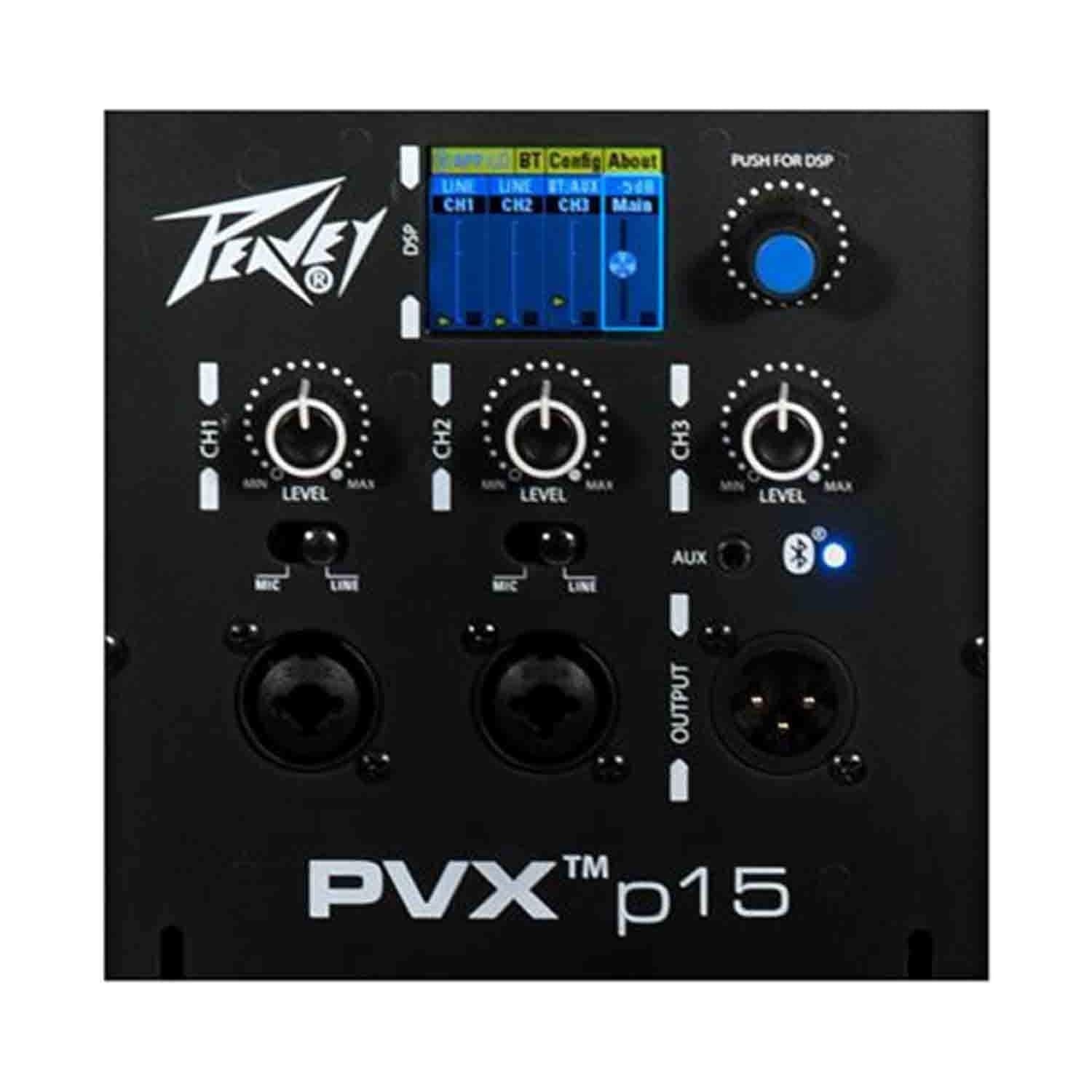 Peavey PVXp 15 inch Bluetooth Powered Speaker