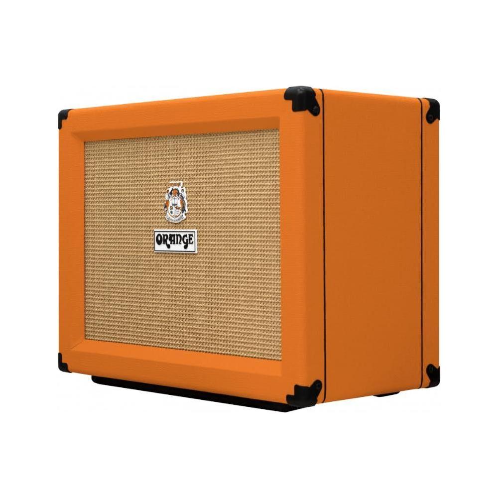 Orange PPC112C 60W Guitar Speaker Cabinet with 1x12" Celestion Vintage 30 Bundle w/Pig Hog "Orange Crème 2.0" Instrument Cable, 12-Pack Guitar Picks & Liquid Audio Polishing Cloth