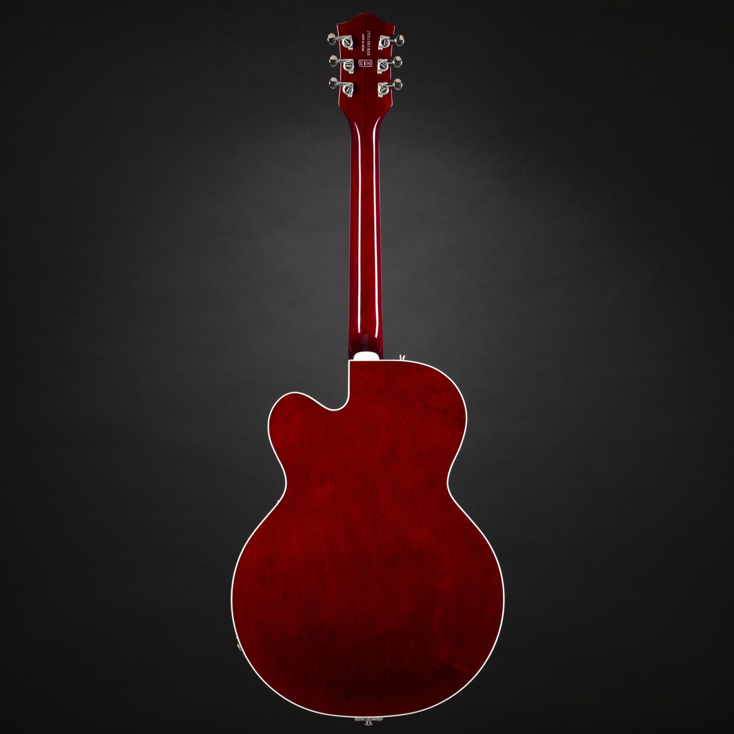 G6119T-ET Players Edition Tennessee Rose Electrotone Hollow Body 6-String Right-Handed Electric Guitar with String-Thru Bigsby, Rosewood Fingerboard (Dark Cherry Stain)