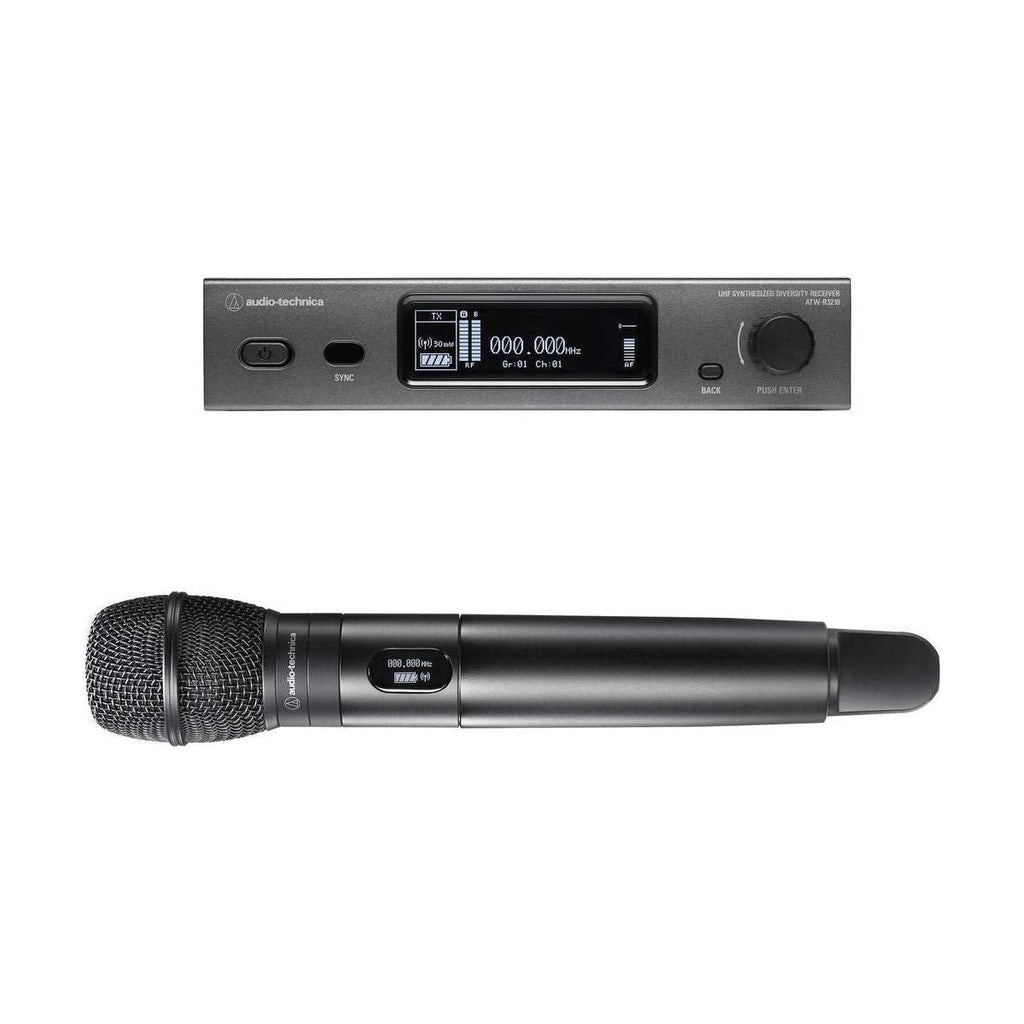 Audio-Technica 3000 Series Wireless System Wireless Handheld Microphone System (ATW-3212/C710EE1)