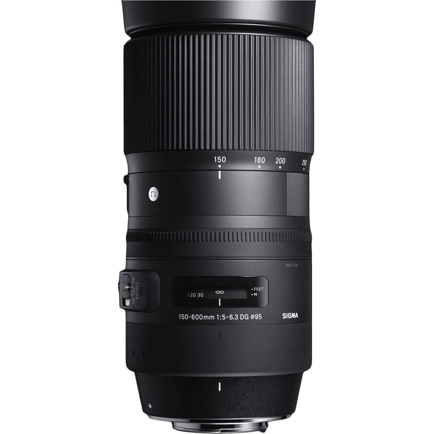 Sigma 150-600mm 5-6.3 Contemporary DG OS HSM Lens for Canon