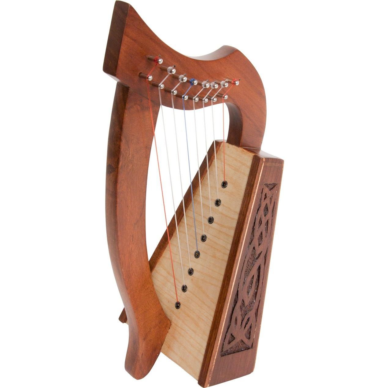 Roosebeck HLLA-K Lily Harp 8 Strings Knotwork Mini Harp 13.25" x 8" x 5.5"