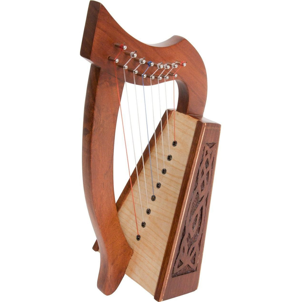 Roosebeck HLLA-K Lily Harp 8 Strings Knotwork Mini Harp 13.25