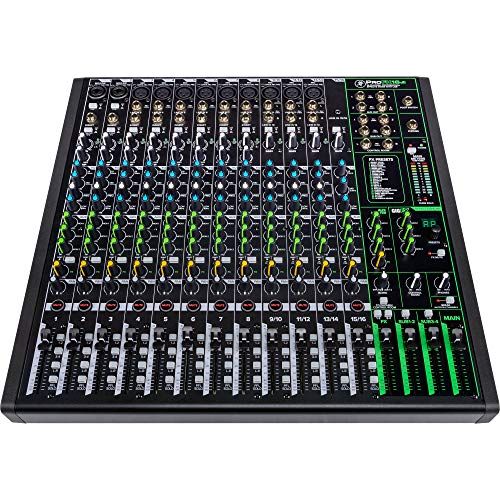 Mackie ProFXv3/v3+ Series, Professional Analog Mixer with USB, Onyx Mic Preamps and GigFX Effects Engine