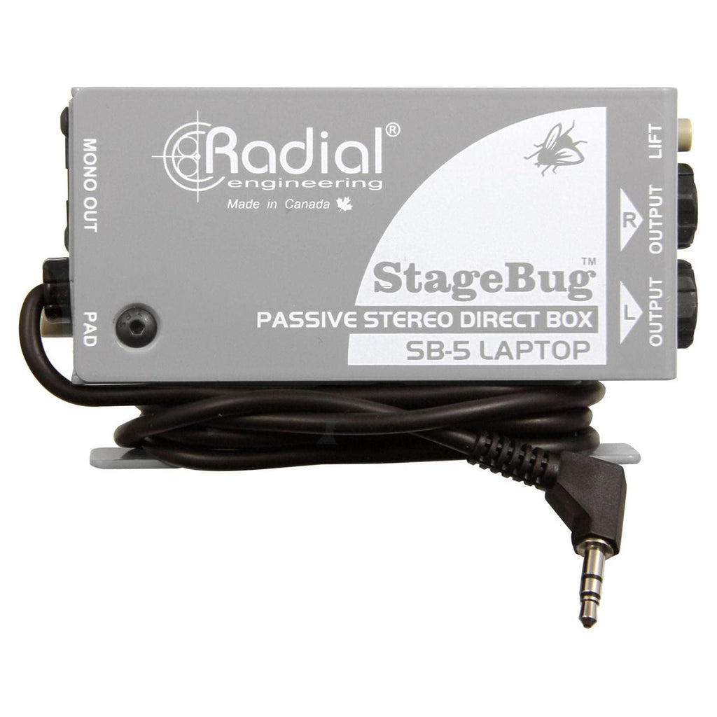 Radial StageBug SB-5 1-channel Passive Laptop Direct Box