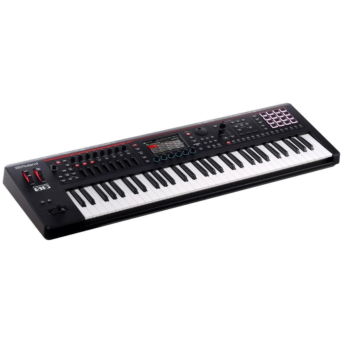 Roland Synthesizer (FANTOM-06),Black, 61-Key