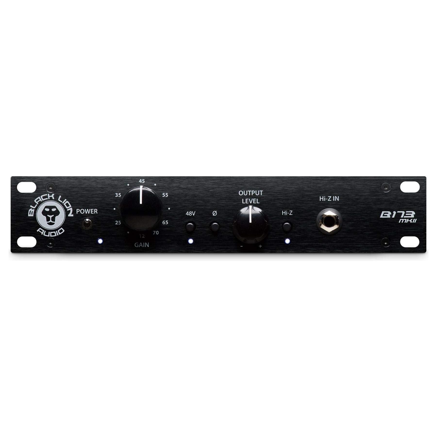 Black Lion Audio B173 MKII Half-Rack British-Styled Preamp