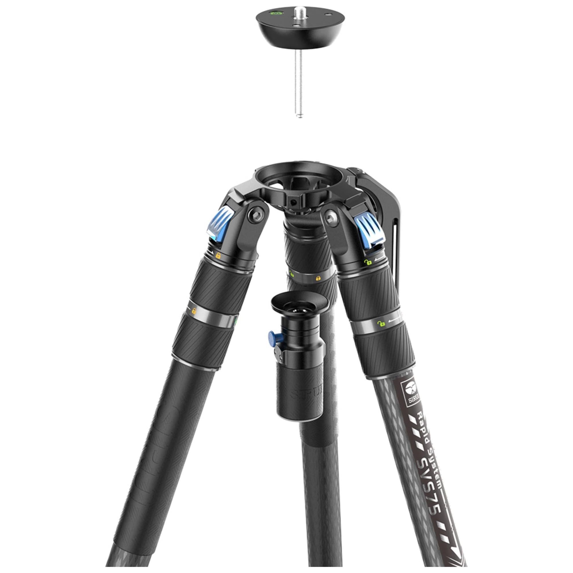 SIRUI SVS75+SVH15 Professional Video Tripod