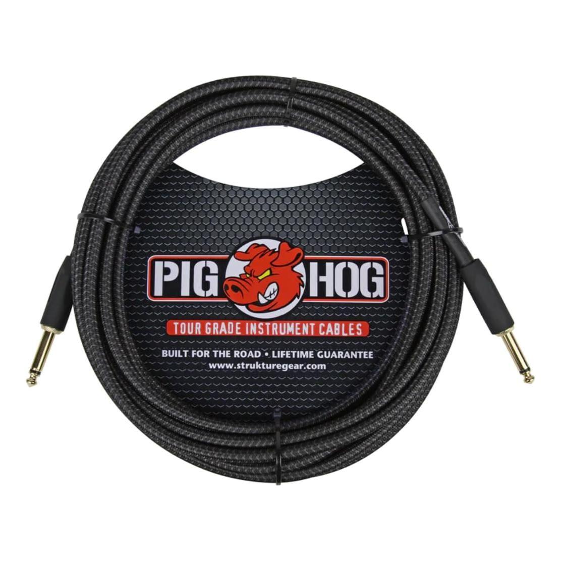 Orange PPC112C 60W Guitar Speaker Cabinet with 1x12" Celestion Vintage 30, Black Bundle w/Pig Hog Black Woven Instrument Cable, 12-Pack Guitar Picks & Liquid Audio Polishing Cloth