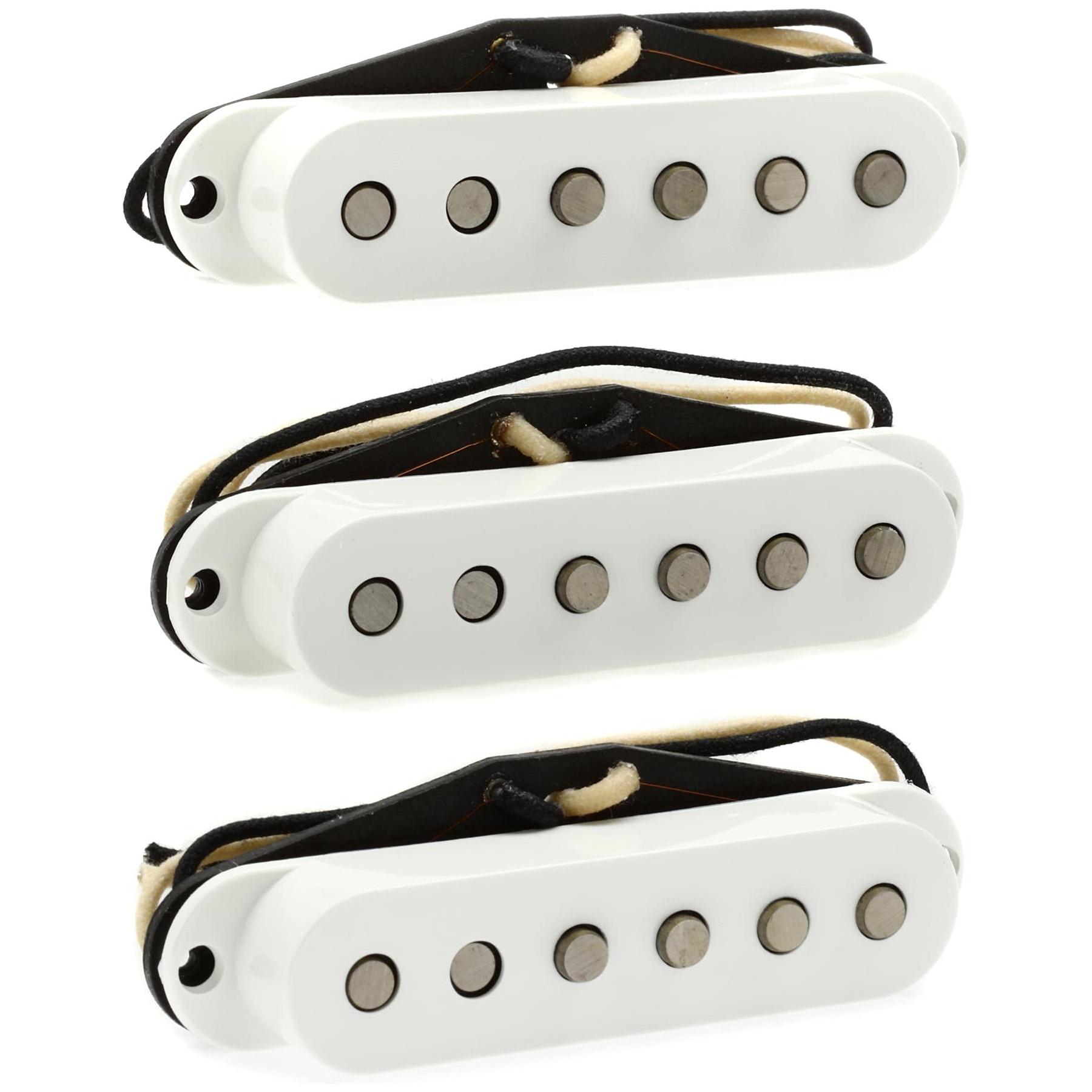 Seymour Duncan Retrospec'd Antiquity Texas Hot Strat Single Coil 3-piece Pickup Set - Non-aged White