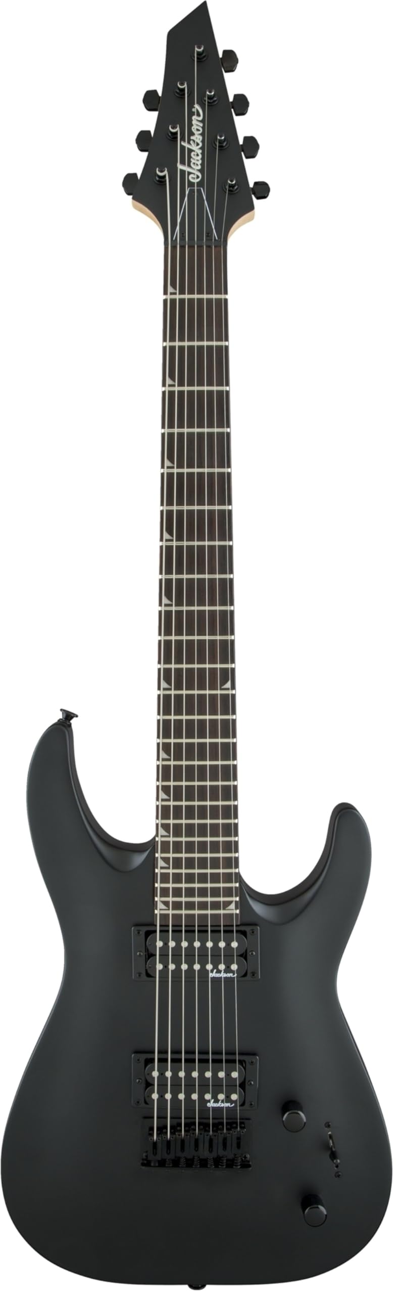 Jackson JS Series Dinky Arch Top JS22-7 DKA HT 7-String Right-Handed Electric Guitar with Amaranth Fingerboard (Satin Black)