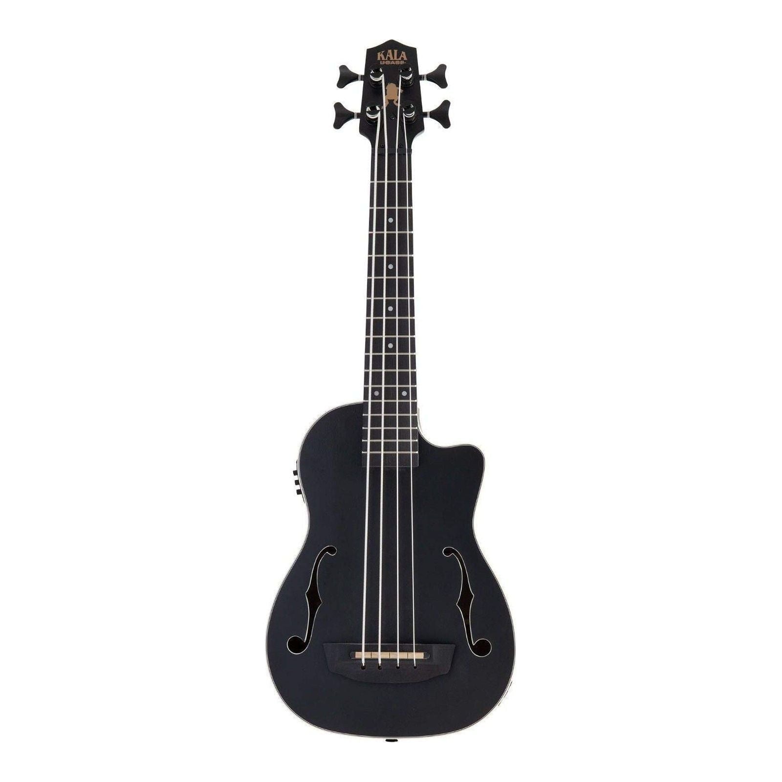 Kala Journeyman UBass Black U-BASS Mahogany with Gig Bag - New