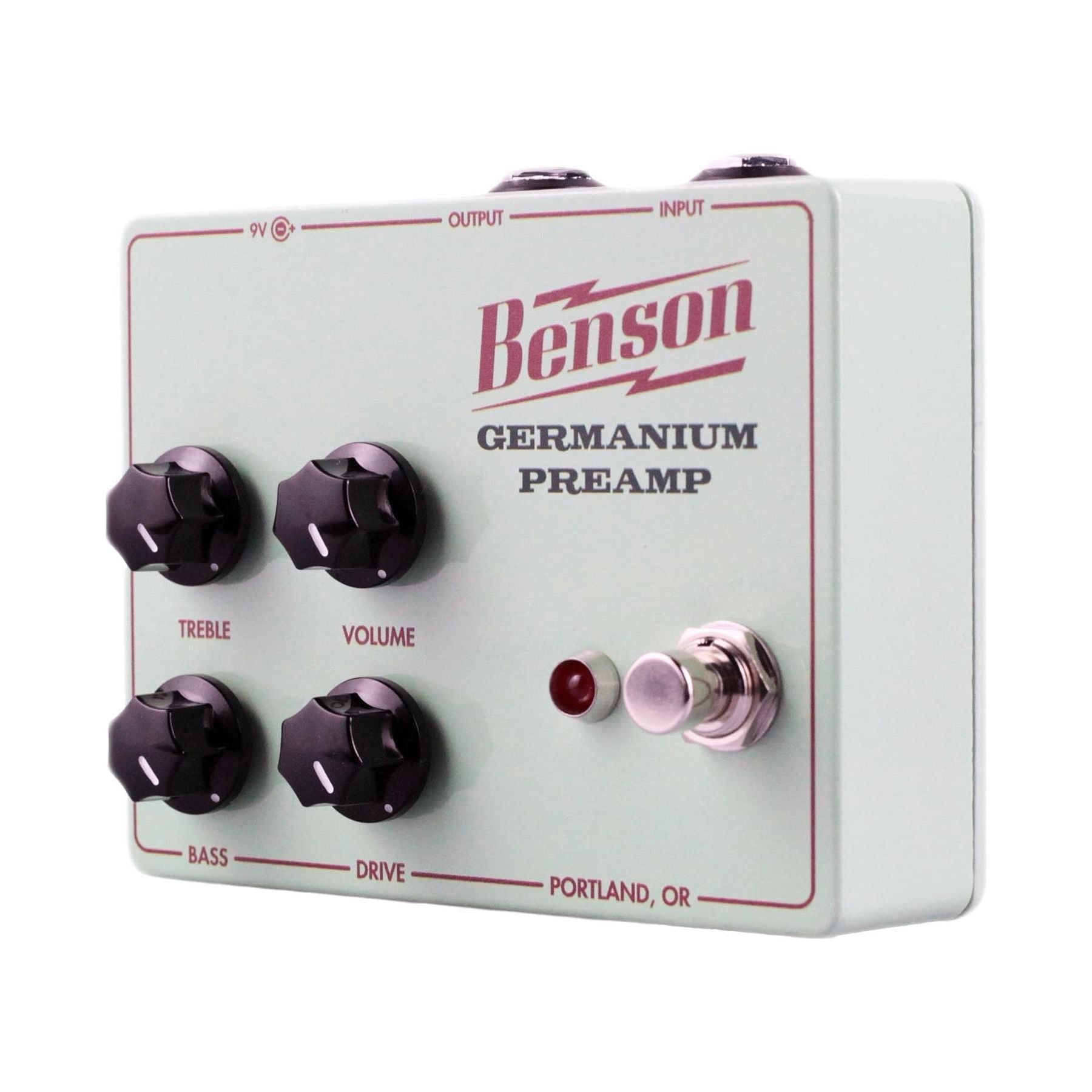 Benson Amps Germanium Preamp Guitar Effects Pedal