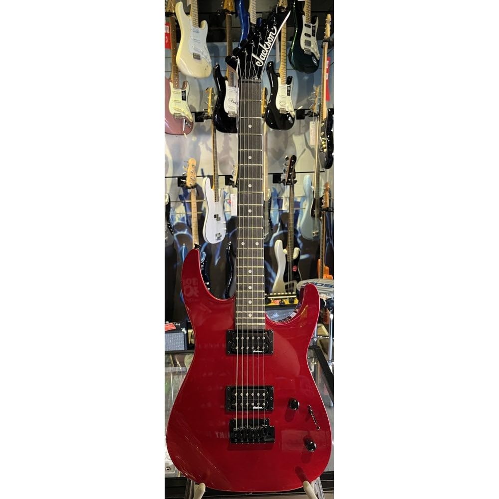 Jackson JS Series Dinky JS11 6-String Right-Handed Electric Guitar with Amaranth Fingerboard (Metallic Red)