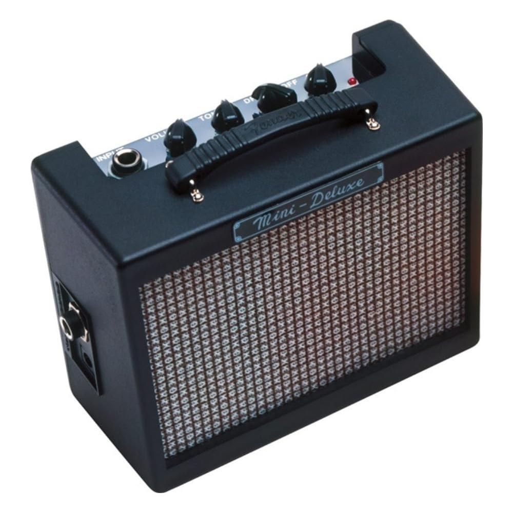 Fender MD20 Mini Deluxe Amp Bundle w/Fender Picks and Liquid Audio Polishing Cloth