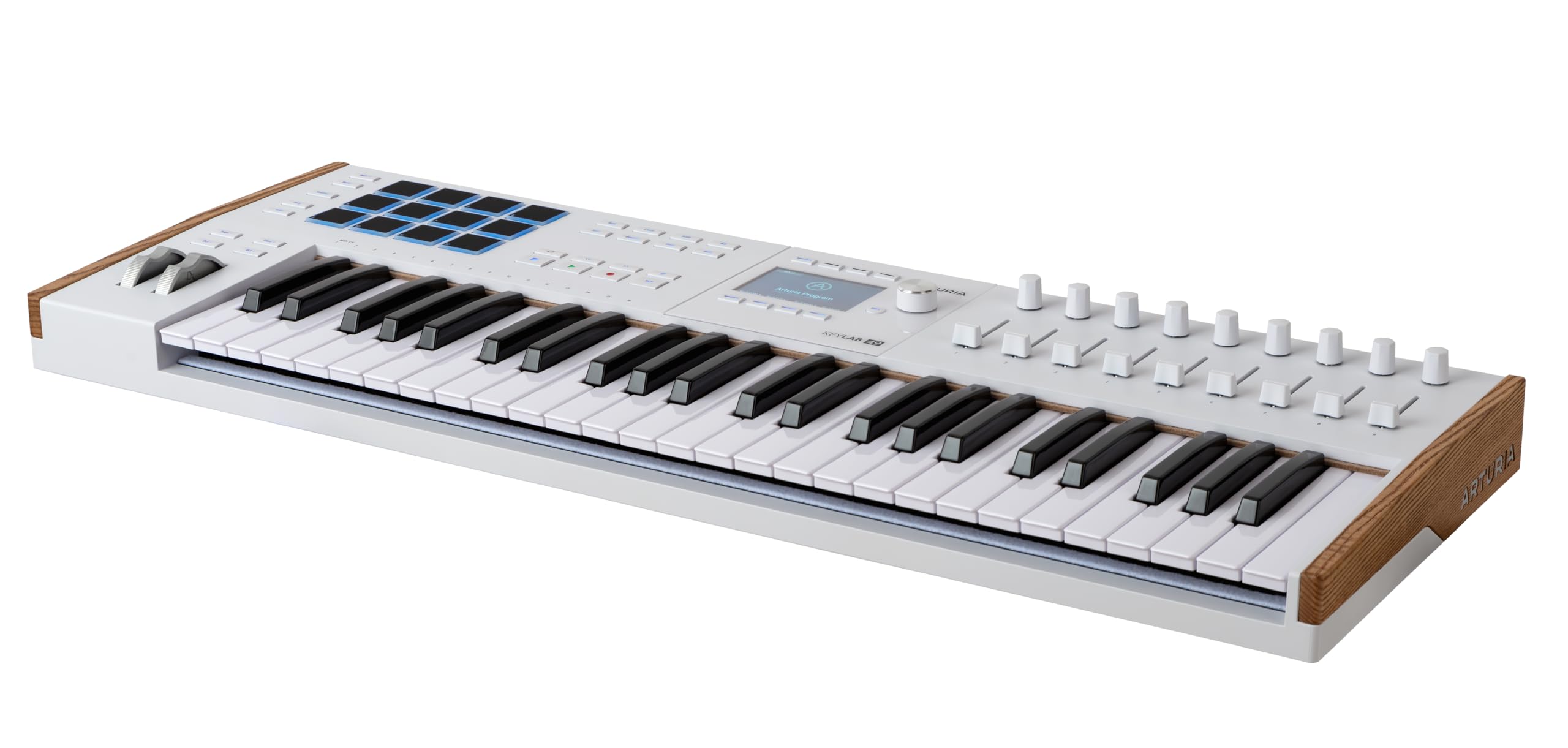 Arturia KeyLab 49 mk3 White — 49 Key USB MIDI Keyboard Controller with Analog Lab Pro Software Included