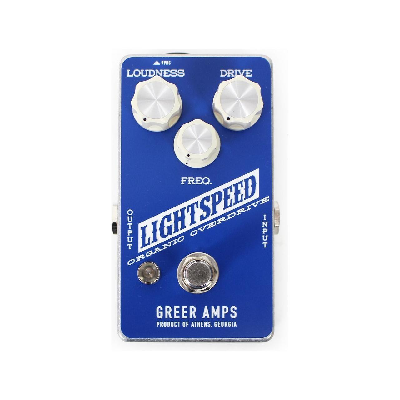 Greer Amplification Lightspeed Organic Overdrive Guitar Pedal