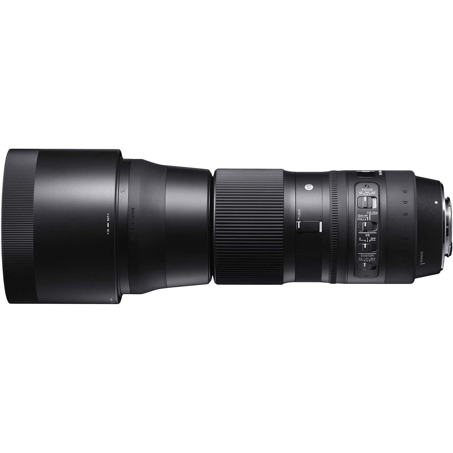 Sigma 150-600mm 5-6.3 Contemporary DG OS HSM Lens for Canon