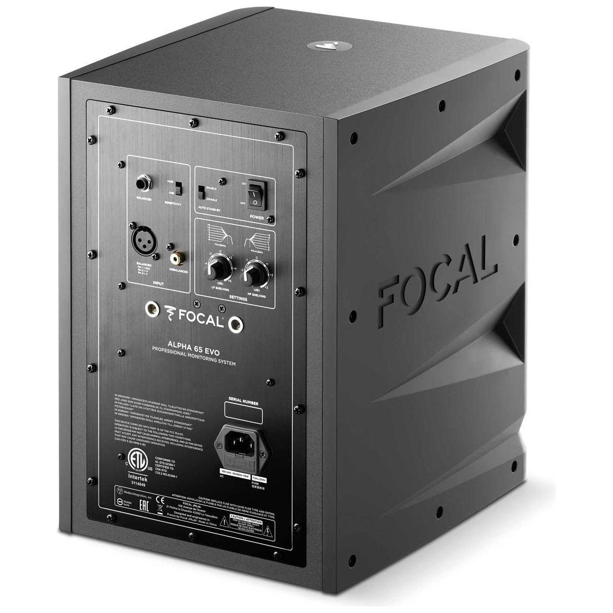 Focal Alpha 65 Evo 6.5 inch Powered Studio Monitor