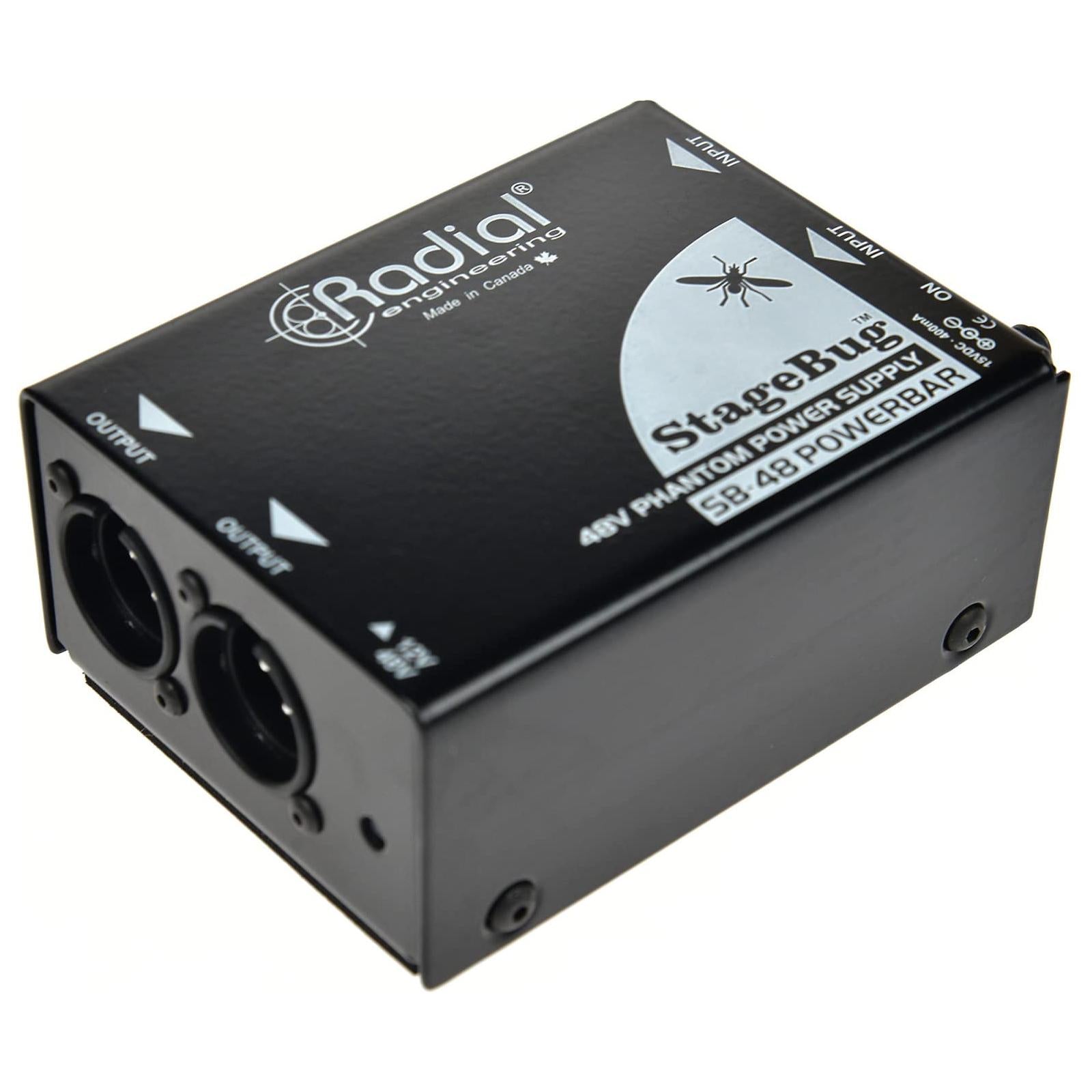 Radial StageBug SB-48 Phantom Power Supply