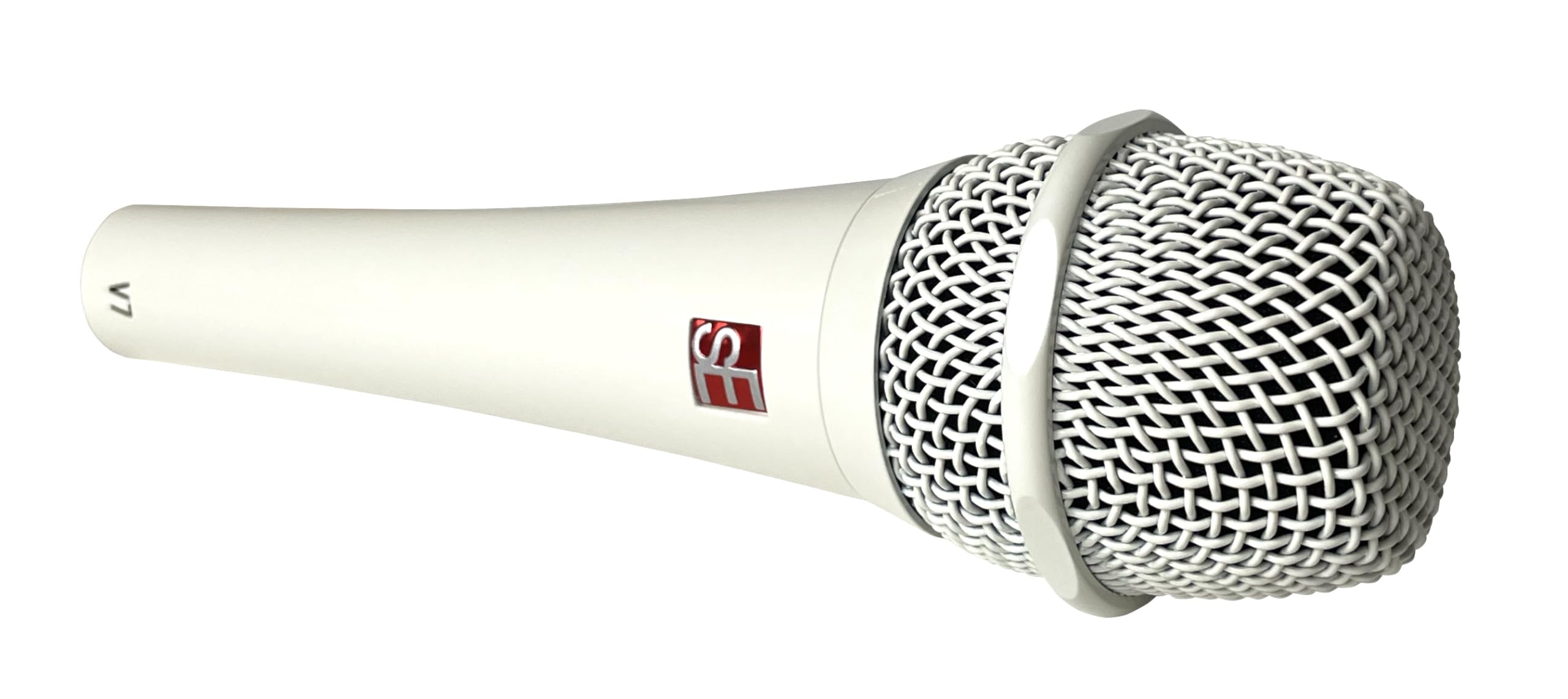 sE Electronics V7-White Studio-Grade Handheld Microphone Supercardioid, White