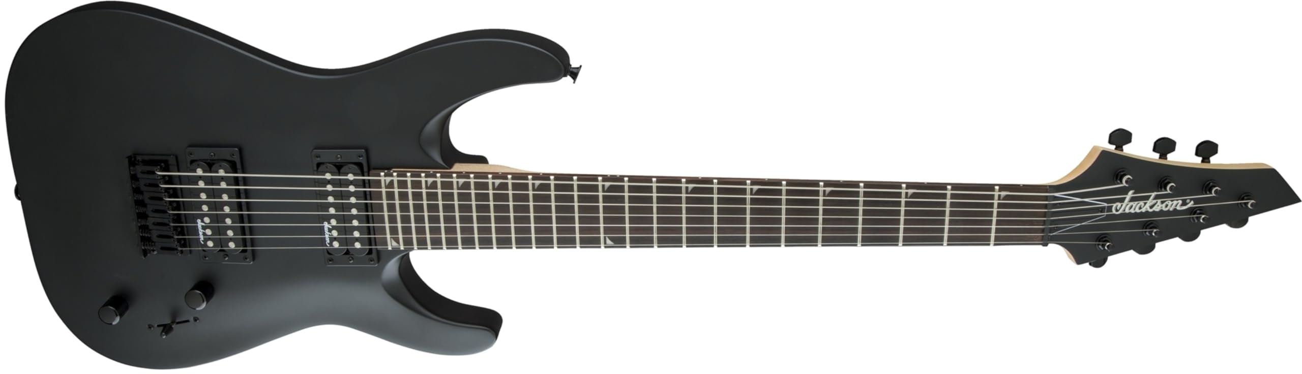 Jackson JS Series Dinky Arch Top JS22-7 DKA HT 7-String Right-Handed Electric Guitar with Amaranth Fingerboard (Satin Black)