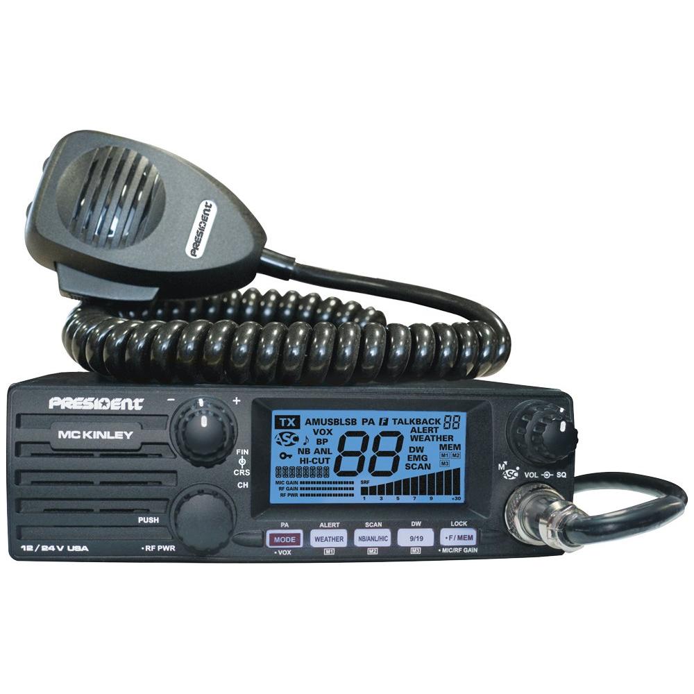 PRESIDENT MCKINLEY USA 12/24V CB Radio