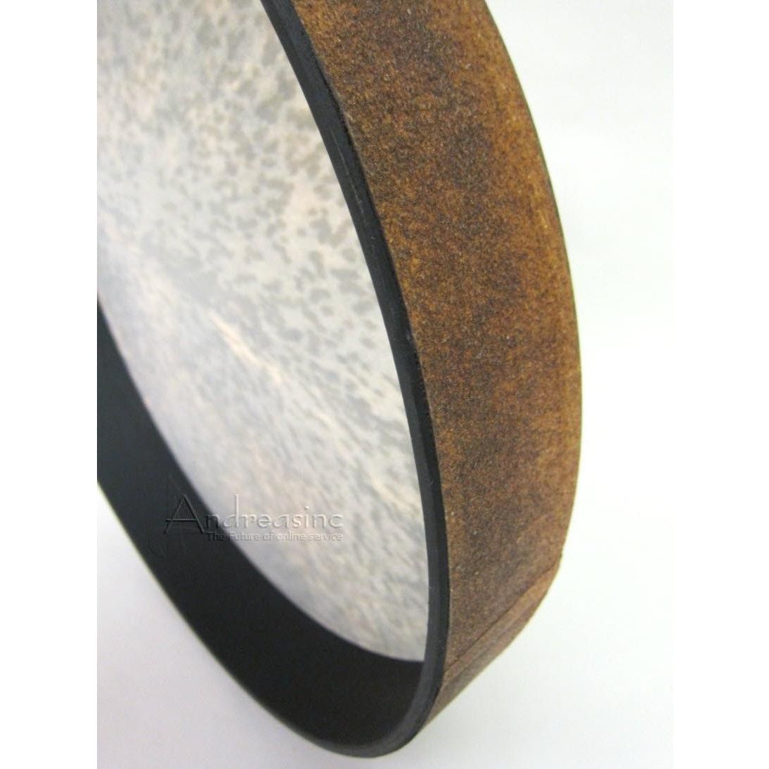 Remo Tar, Frame Drum, SKYNDEEP Fixed Goat Stripe Brown Graphic, 22" x 3"