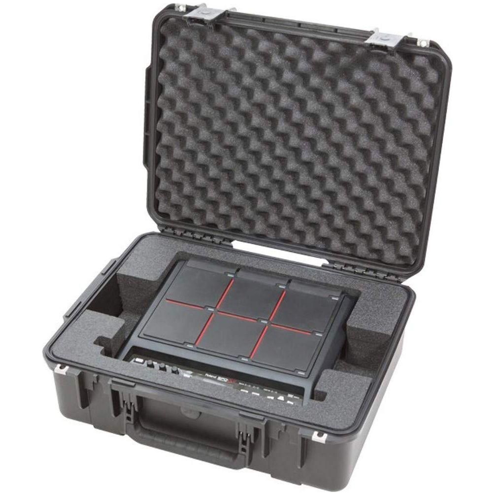 SKB Cases 3i-2015-7DMP iSeries Roland SPDSX Case with Ultra High-Strength Polypropylene Copolymer Resin Molding