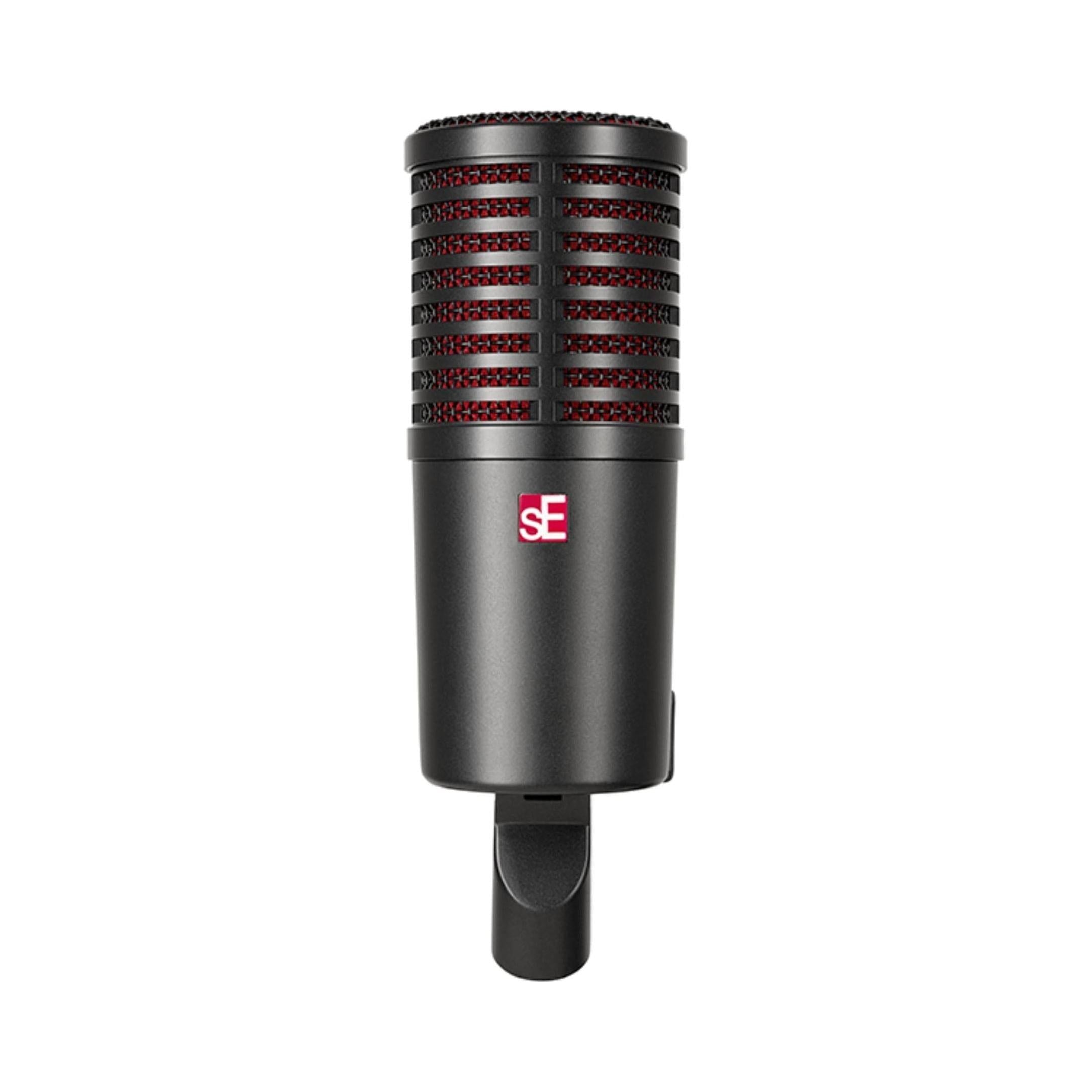 SE ELECTRONICS Dynacaster Dynamic Broadcast Microphone with Built-in Dynamite Pre-amp