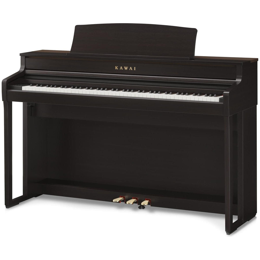 Kawai CA501 88-Key Compact Digital Piano with Bench, Rosewood